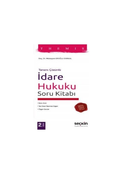 Themıs – Idare Hukuku Soru Kitabı Tamamı Çözümlü