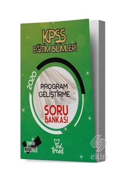 2020 Kpss Eğitim Bilimleri Program Geliştirme Soru