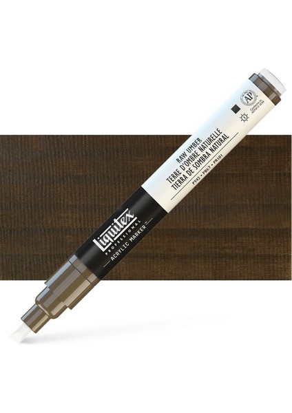 Professional Akrilik Markör Ince Uç 2 mm Raw Umber 331