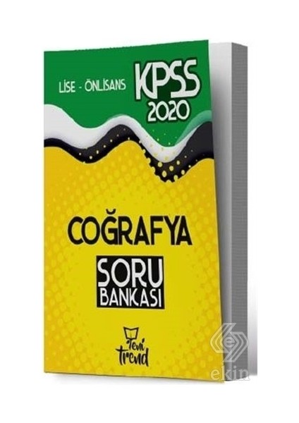 2020 Kpss Lise Ön Lisans Coğrafya Soru Bankası