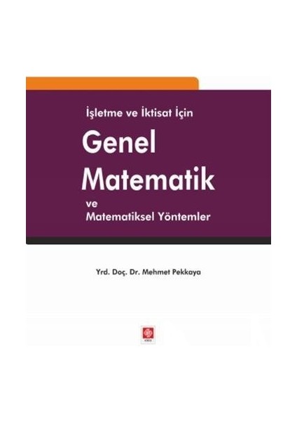 Genel Matematik 3.baskı