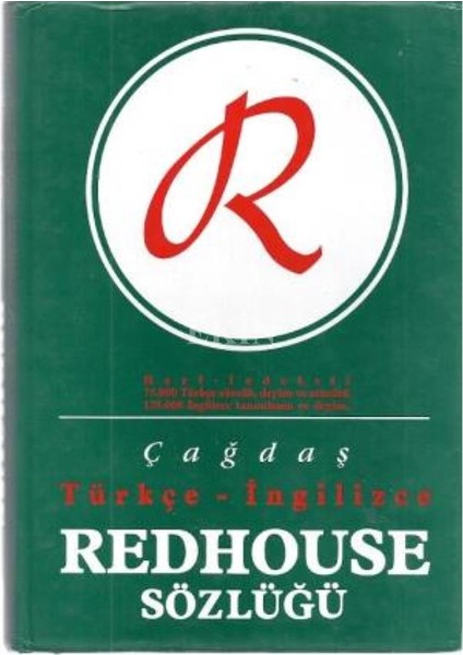 Çağdaş Türkçe Ingilizce Redhouse Sözlüğü