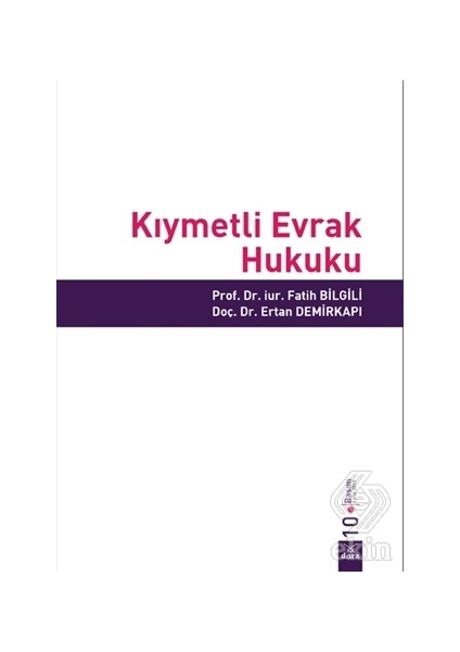 Kıymetli Evrak Hukuku