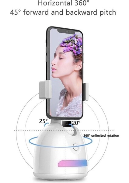 360° Hareket Algılayıcı Akıllı Selfie Video Takip Tripod (Yurt Dışından)