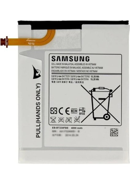 Samsung Galaxy T230 Tab 4 7.0 Uyumlu 4000 Mah Batarya