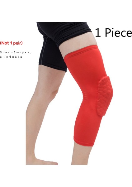 1 Paket Spor Diz Pedi - Kırmızı (Yurt Dışından)