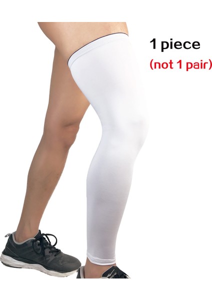 1 Paket Spor Diz Pedi - Beyaz (Yurt Dışından)