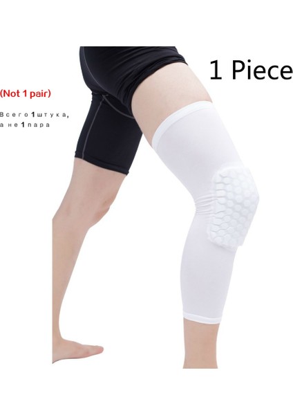 1 Paket Spor Diz Pedi - Beyaz (Yurt Dışından)