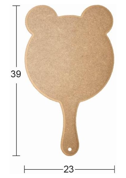 Ahşap Sunumluk 39X23CM L376
