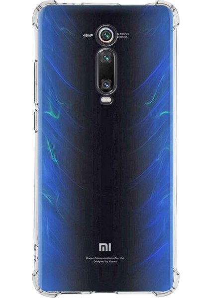 Xiaomi Mi 9t Pro ile Uyumlu Kapak Köşe Korumalı Airbag Antishock Şeffaf Silikon ile Uyumlu Kılıf