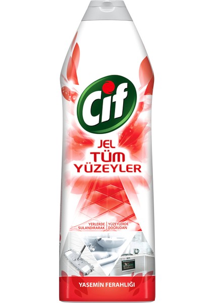 Jel Yüzey Temizleyici Tüm Yüzeyler İçin Yasemin Ferahlığı 750 ML