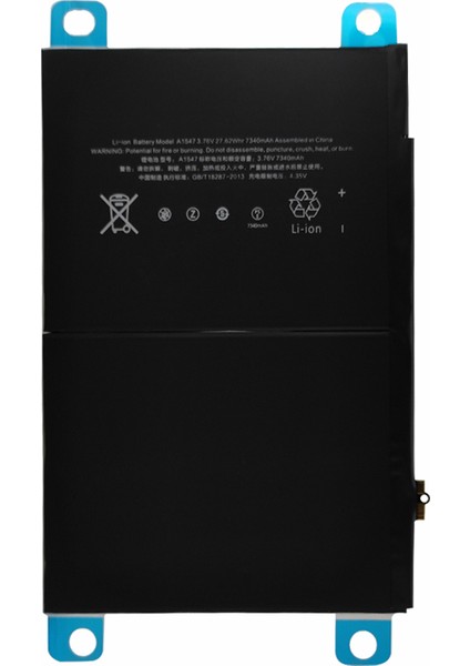 Apple iPad Air 2 Uyumlu A1547 7340 Mah Batarya
