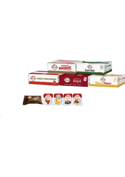 Süper 5'li Kahvaltılık Fırsatı 5 Koli 496'lı modelleri