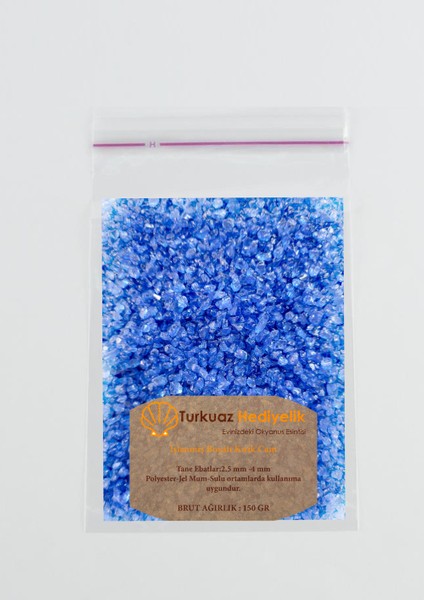 150 gr Renkli Cam - Koyu Mavi