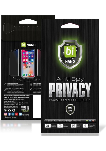 Extreme Prıvacy Samsung A23 Nano Ekran Koruyucu
