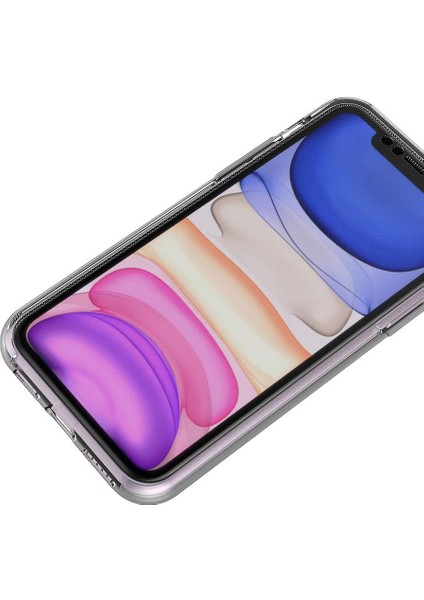 Apple iPhone 11 (6.1'') Kılıf 360 Clear Soft Şeffaf
