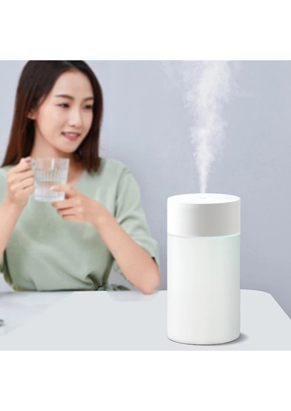 260ML USB Ultrasonik Hava Nemlendirici LED Işık Mini-Beyaz fiyatları