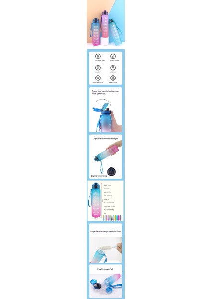 Trıtan Gradient Space Cup Buzlu Plastik Bardak
