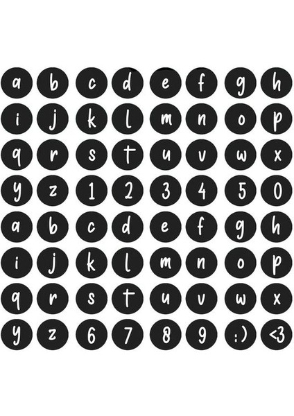 Alfabetik Sticker