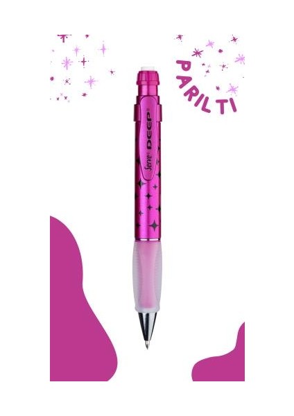 Deep Mek Kursun Klm 07MM Metalık Mavı Sımsek