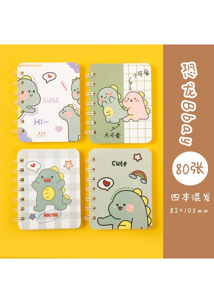 Bloknot Küçük Taşınabilir Mini Defter Ödev Için Sevimli Karikatür Defter (Yurt Dışından) fiyatları