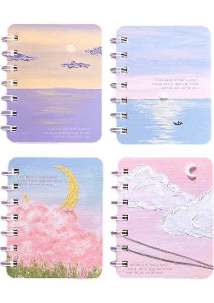 Bloknot Küçük Taşınabilir Mini Defter Ödev Için Sevimli Karikatür Defter (Yurt Dışından)