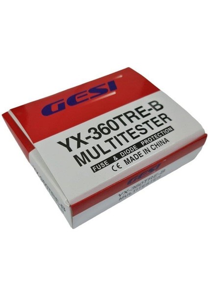 YX-360TRE-B Analog Multimetre Ölçü Aleti