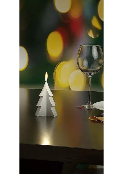 Çam Ağacı Silikon Mum Kalıbı (Küçük)
