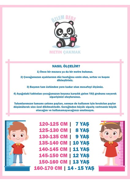 7-12 Yas Arası Kalın Elyafsız Pamuk Pazen Uyku Tulumu