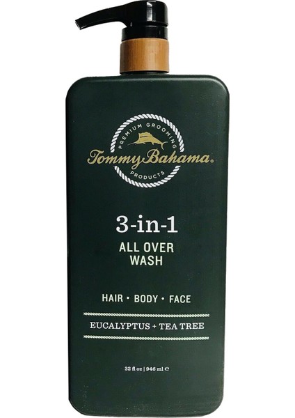 3in1 Eaucalyptus + Tea Tree Saç, Vücut Ve Yüz Şampuanı 946ml