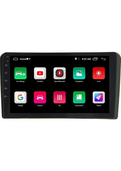 Audi A3 Android 11 Carplay Multimedya Ekran Teyp 2GB+16GB