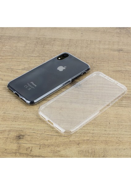 Apple iPhone Xr (6.1'') Kılıf 360 Clear Soft Şeffaf