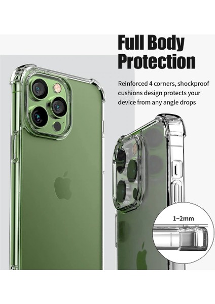 Apple Iphone 14 Pro Kılıf Kamera Çıkıntılı Koruma Darbe Emici Şeffaf Sararmaz Hibrit Pc fırsatları