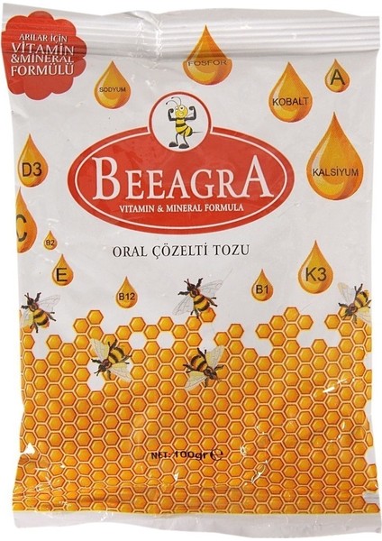 Gümüş Petek Beeagra Arı Vitamini 100 Gr. ( 3 Adet )