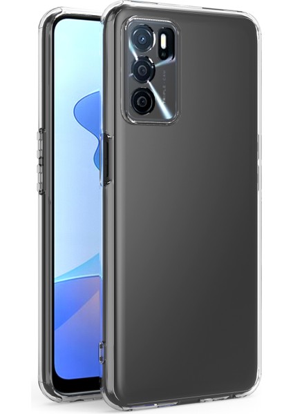 Oppo A55 Kılıf Kamera Korumalı Silikon Şeffaf Kapak fiyatları