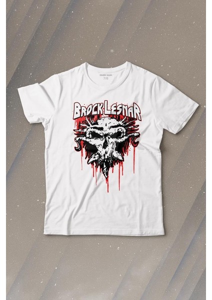 Brock Lesnar Logo Wwe Ufc Amerikan Güreşi Spor Baskılı Çocuk T-Shirt