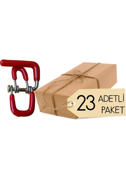 Okul Çanta Askısı 23 Adet Öğrenci Masa Yaylı Askısı