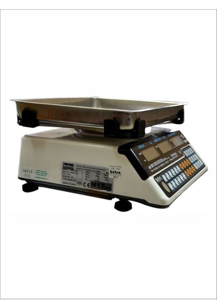 Etb 1601 Pazarcı Terazisi 60 kg Yüksek Hassasiyetli Paslanmaz Çelik Kefe ile fiyatları