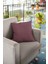 4'lü 43 x 43 cm Bordo Döşemelik Tay Tüyü Premium Kumaş Dekoratif Çift Taraflı Kırlent Kılıfı KRL007 2