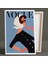 Vogue Gözlüklü Vintage Kadın Dergi Kapağı Boho Kanvas Tablo 2