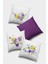 Çift Taraflı 4'lü Kırlent Kılıfı 43X43 Cm Gizli Fermuar Premium Kumaş Dokuma Tay Tüyü 4KR050 1
