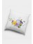 Çift Taraflı 4'lü Kırlent Kılıfı 43X43 Cm Gizli Fermuar Premium Kumaş Dokuma Tay Tüyü 4KR050 3