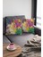Premium Tay Tüyü Dokuma Kumaş Çift Taraflı Yapraklı Kırlent Yastık Kılıfı 43X43 Cm KRL028 3