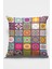 Dokuma Premium Tay Tüyü Kumaş Çift Taraflı Çini Desenli Kırlent Yastık Kılıfı 43X43 Cm KRL109 2