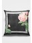 Premium Tay Tüyü Dokuma Kumaş Çiçekli Çift Taraflı Kırlent Yastık Kılıfı 43X43 Cm KRL095 2