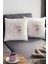 Çift Taraflı Kırlent Yastık Kılıfı Çiçekli Dokuma Premium Tay Tüyü Kumaş 43X43 Cm KRL314 3