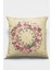 Çiçekli Kırlent Yastık Kılıfı Premium Tay Tüyü Dokuma Kumaş Çift Taraflı 43X43 Cm KRL340 2