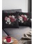 Premium Tay Tüyü Dokuma Kumaş Çiçekli Çift Taraflı Kırlent Yastık Kılıfı 43X43 Cm KRL436 3