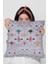 Bohem Premium Tay Tüyü Dokuma Kumaş Çift Taraflı Kırlent Yastık Kılıfı 43X43 Cm KRL132 1