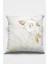 Çiçekli Kırlent Yastık Kılıfı Premium Tay Tüyü Dokuma Kumaş Çift Taraflı 43X43 Cm KRL437 2